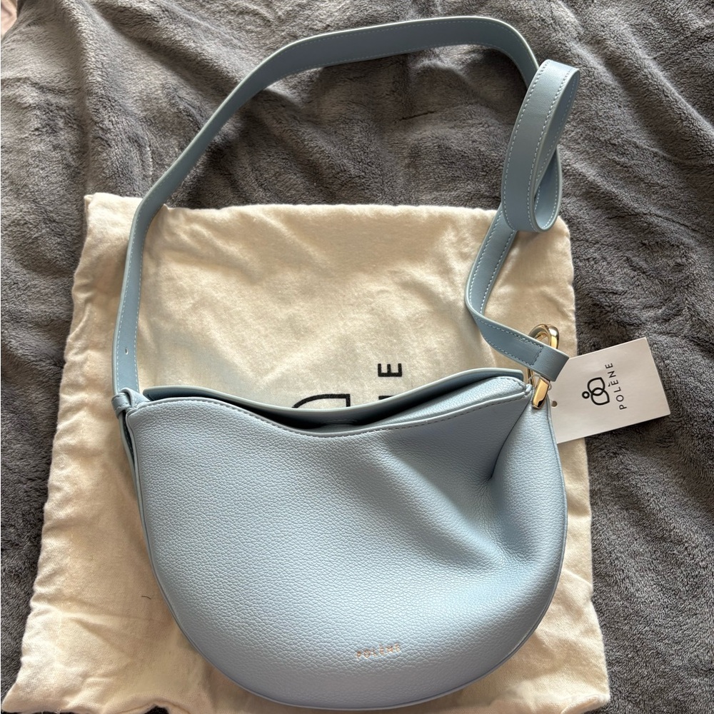 Blue Shoulder Bag